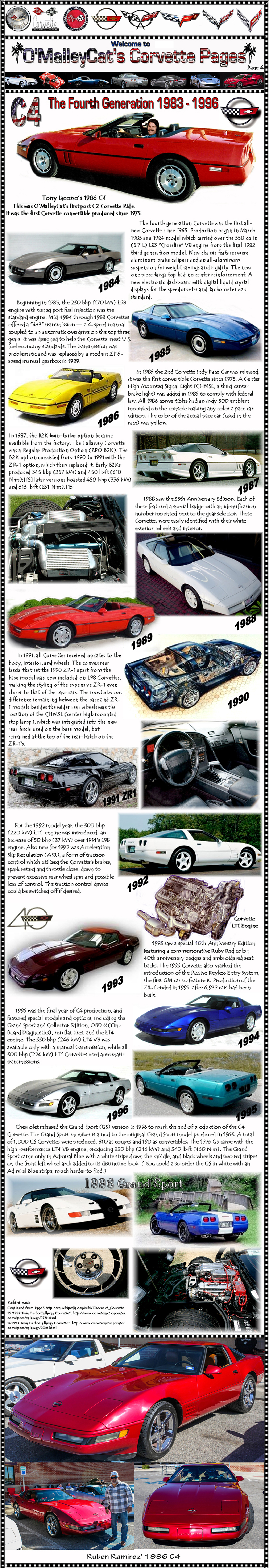 Corvette Pages C4