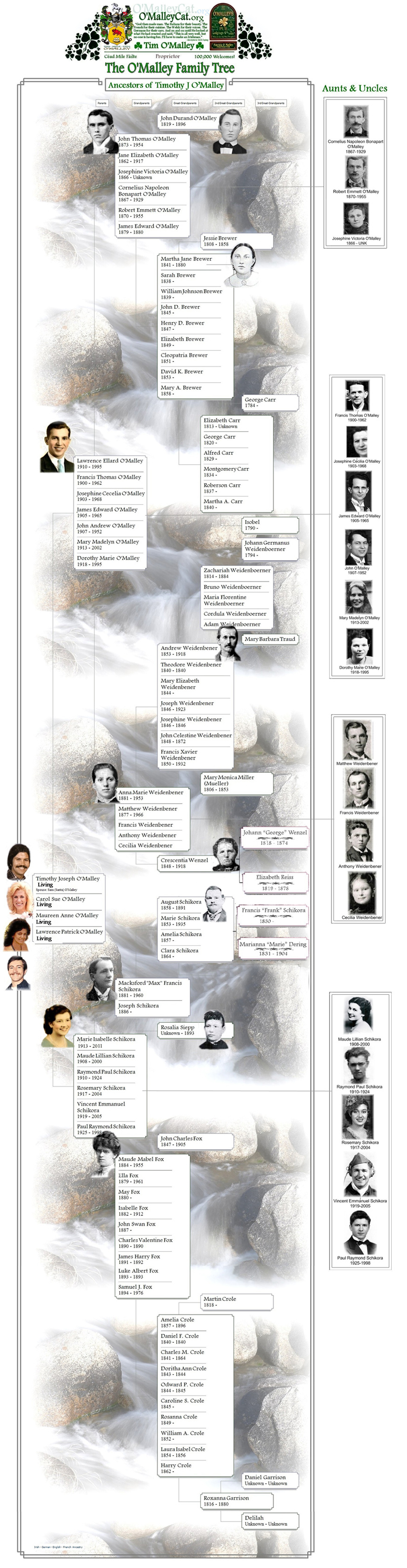 O'Malley Family Tree