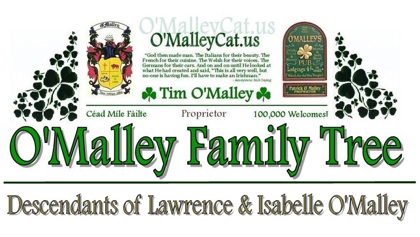 Descendants of Lawrence & Isabelle O'Malley