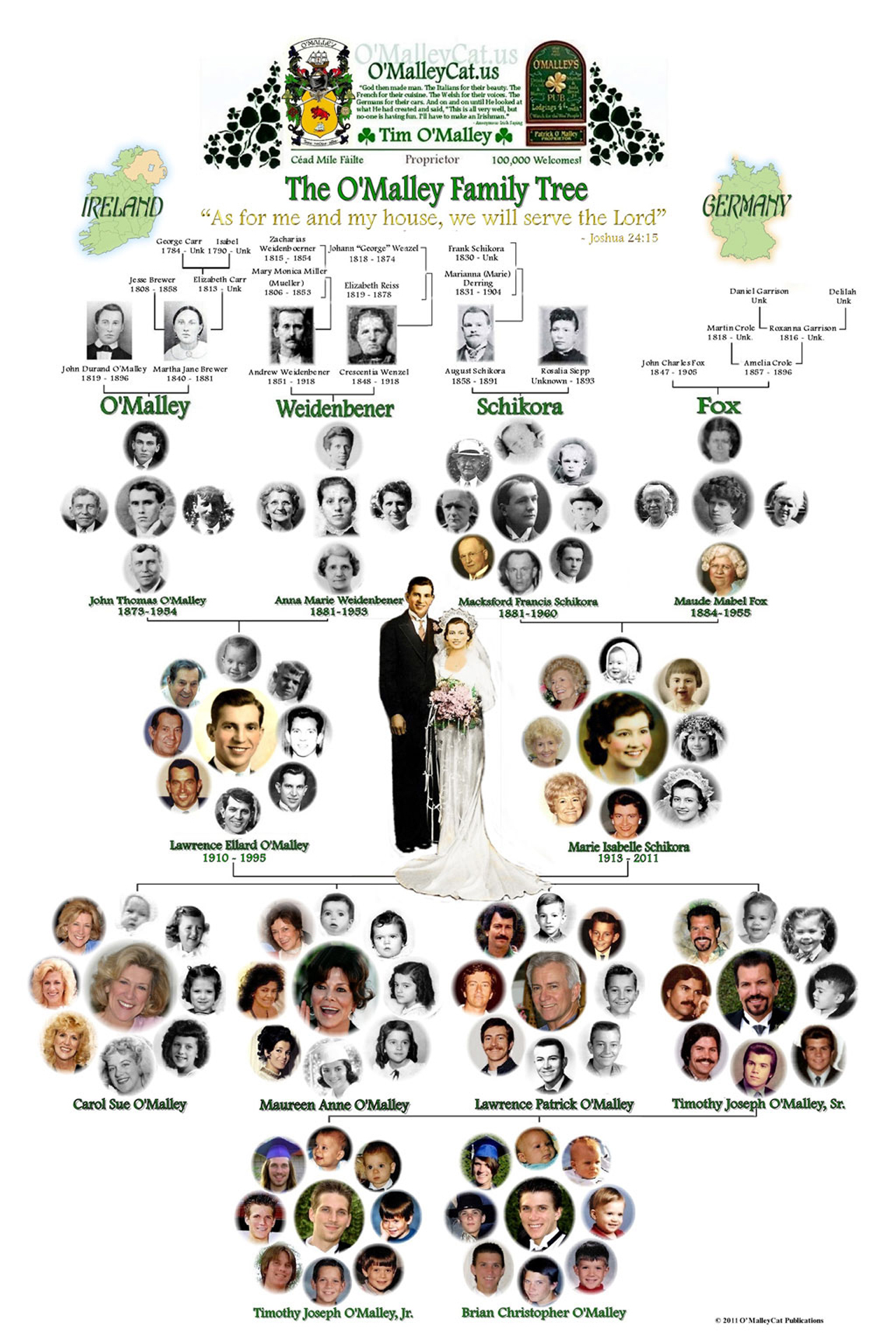 O'Malley Family Tree Time Capsule