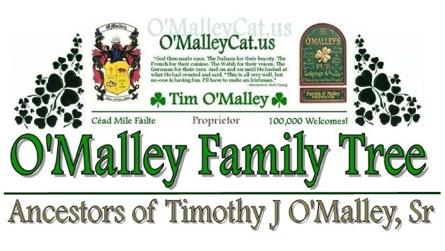 The Ancestors of Timothy J. O'Malley, Sr.